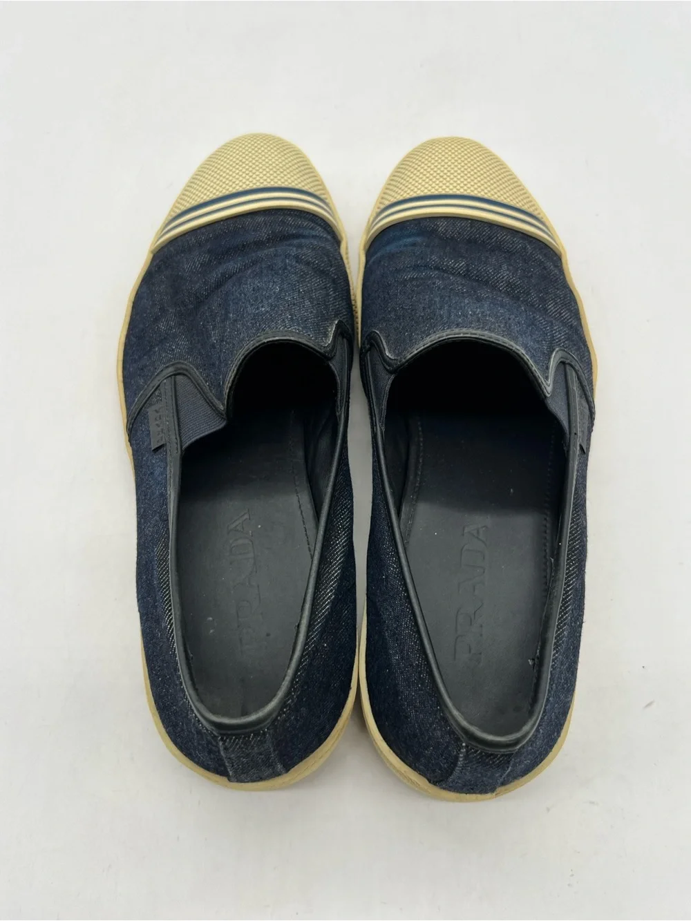 Prada blue denim